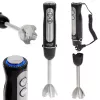 Stabmixer Adler AD 4625B — Handmixer, 1500 W max, 850 W Nennleistung, 5 Geschwindigkeiten, mechanische Steuerung, Turbo, Edelstahlklinge, Schwarz