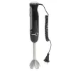 Stabmixer Adler AD 4625B — Handmixer, 1500 W max, 850 W Nennleistung, 5 Geschwindigkeiten, mechanische Steuerung, Turbo, Edelstahlklinge, Schwarz