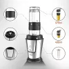 Sport-Mixer Adler AD 4081 — tragbarer Personal Mixer, 800 W Spitze, 0,57 l Becher, Edelstahlmesser, 2 Flaschen