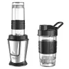 Sport-Mixer Adler AD 4081 — tragbarer Personal Mixer, 800 W Spitze, 0,57 l Becher, Edelstahlmesser, 2 Flaschen