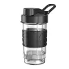Sport-Mixer Adler AD 4081 — tragbarer Personal Mixer, 800 W Spitze, 0,57 l Becher, Edelstahlmesser, 2 Flaschen