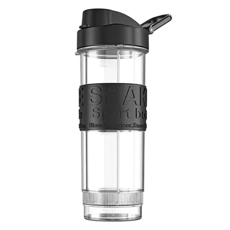Sport-Mixer Adler AD 4081 — tragbarer Personal Mixer, 800 W Spitze, 0,57 l Becher, Edelstahlmesser, 2 Flaschen