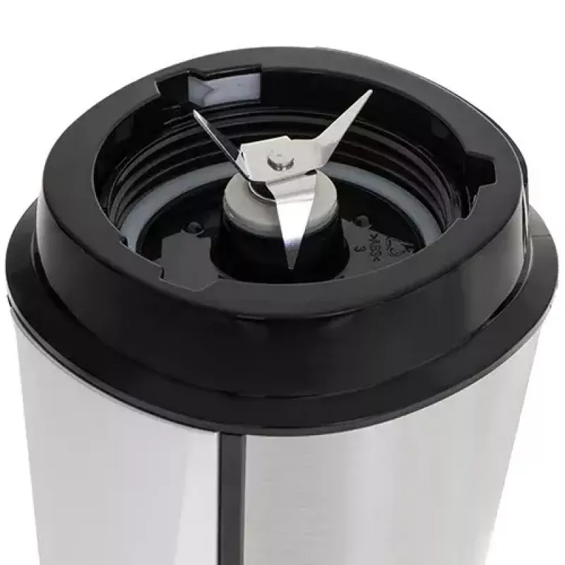 Sport-Mixer Adler AD 4081 — tragbarer Personal Mixer, 800 W Spitze, 0,57 l Becher, Edelstahlmesser, 2 Flaschen