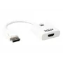 ATEN True 4K DisplayPort zu HDMI aktiver Adapter, 4096 x 2160 Pixel, 60 Hz, Weiß, aktiver Videokonverter, 0 - 50 °C, -20 - 60 °C