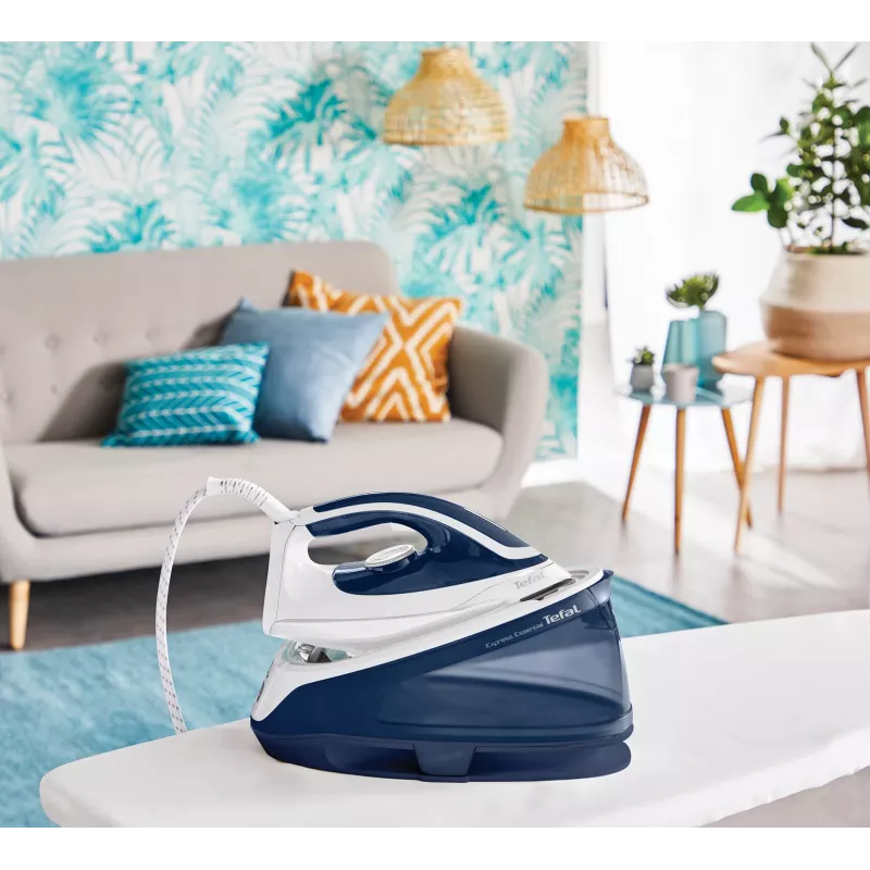 Tefal Express Essential SV6116 2200 W 1.4 L Blau, Weiß