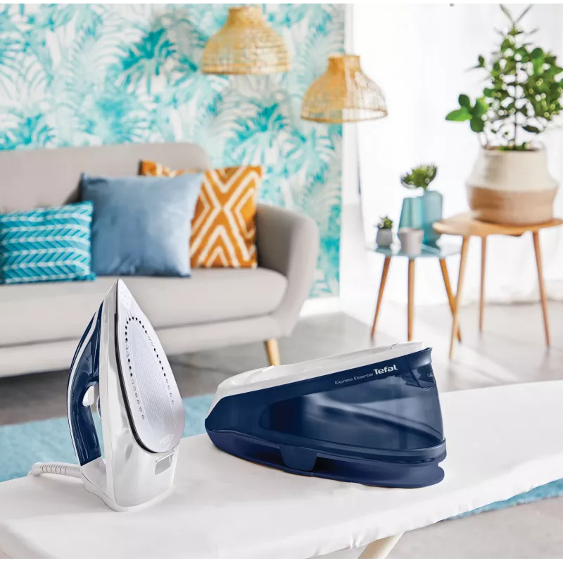 Tefal Express Essential SV6116 2200 W 1.4 L Blau, Weiß
