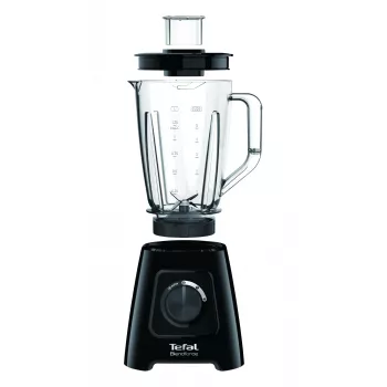 Standmixer Tefal BL4208 — 600 W, 1,25 L Kunststoffbehälter, 2 Geschwindigkeiten, Eiszerkleinerung, schwarz