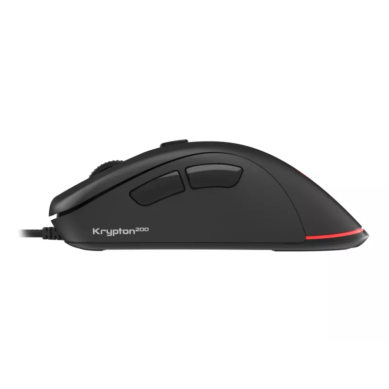 GENESIS Krypton 200 Maus Gaming Rechtshänder USB Typ-A Optisch 6400 DPI