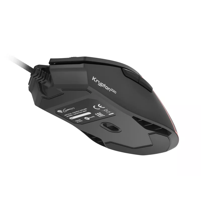 GENESIS Krypton 220 Maus Gaming Rechtshänder USB Typ-A Optisch 6400 DPI
