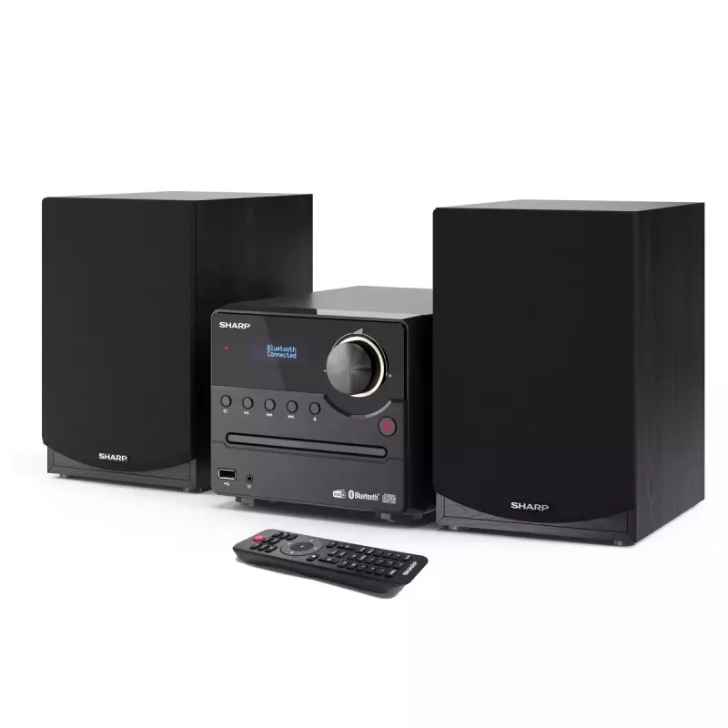 Sharp XL-B517D Home Audio Mikrosystem 45 W Schwarz
