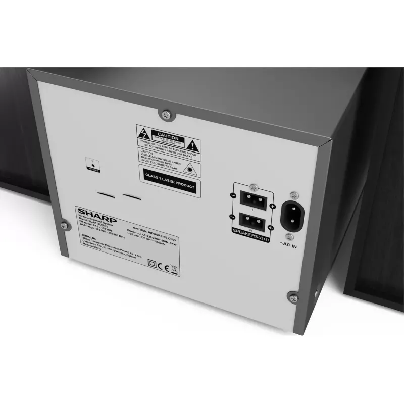 Sharp XL-B517D Home Audio Mikrosystem 45 W Schwarz