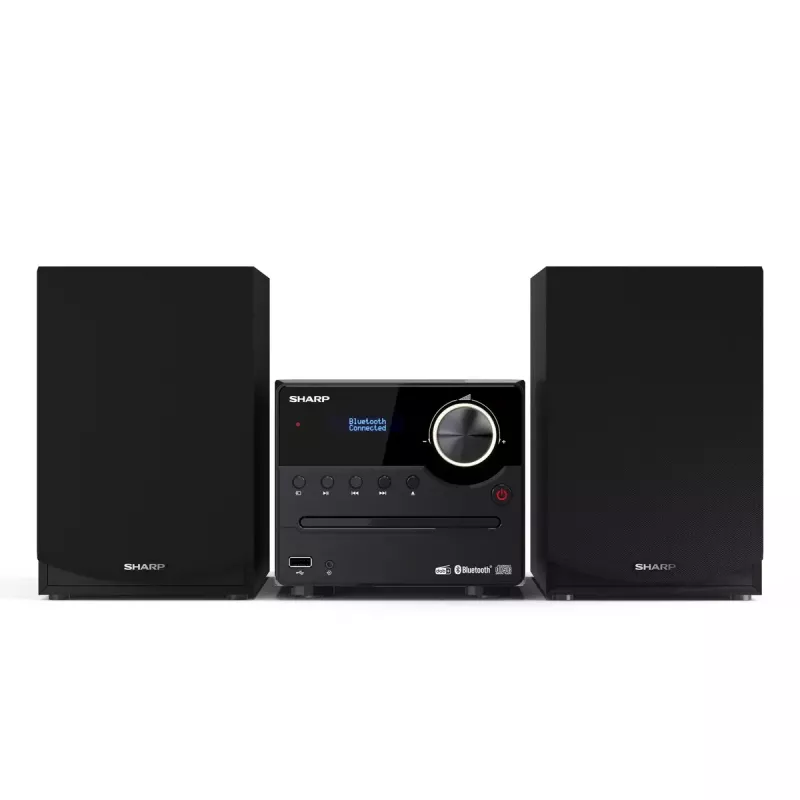 Sharp XL-B517D Home Audio Mikrosystem 45 W Schwarz