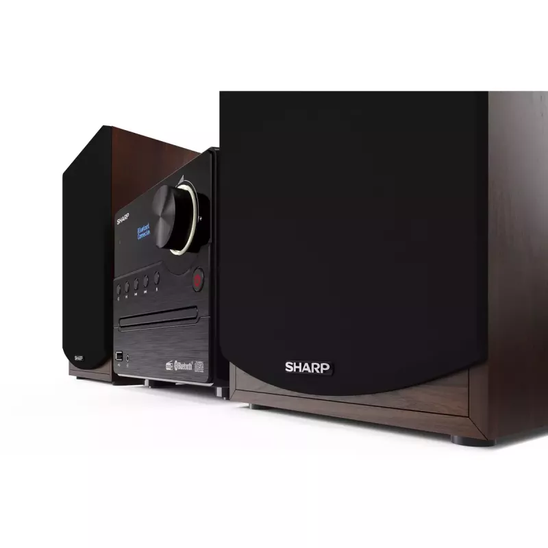 Sharp XL-B517D Home-Audio-Mikrosystem 45 W Braun