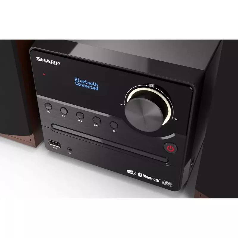 Sharp XL-B517D Home-Audio-Mikrosystem 45 W Braun