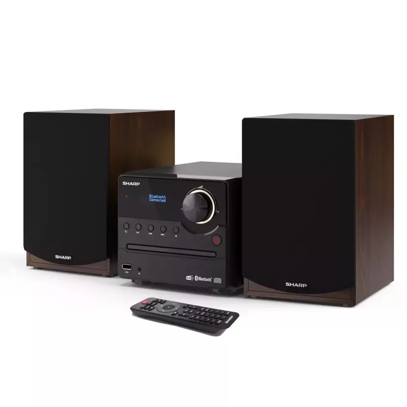 Sharp XL-B517D Home-Audio-Mikrosystem 45 W Braun