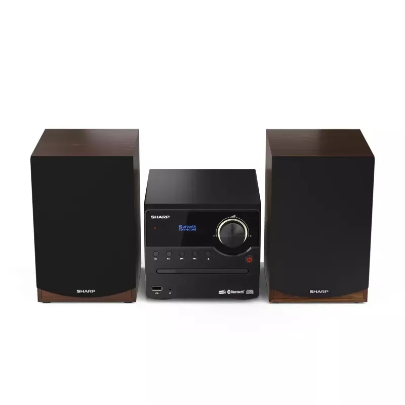 Sharp XL-B517D Home-Audio-Mikrosystem 45 W Braun