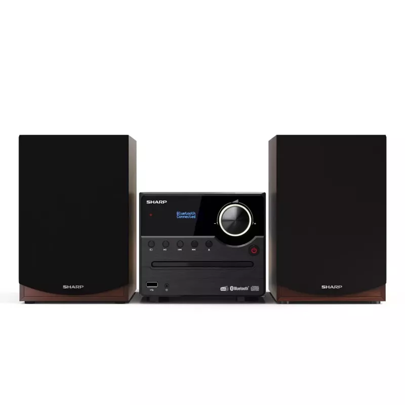 Sharp XL-B517D Home-Audio-Mikrosystem 45 W Braun