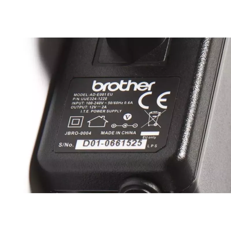 Brother ADE001EU Netzteil Indoor Schwarz