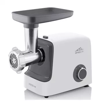 Fleischwolf ETA ETA507590000, 2200 W, 2,3 kg/min, grau/weiß