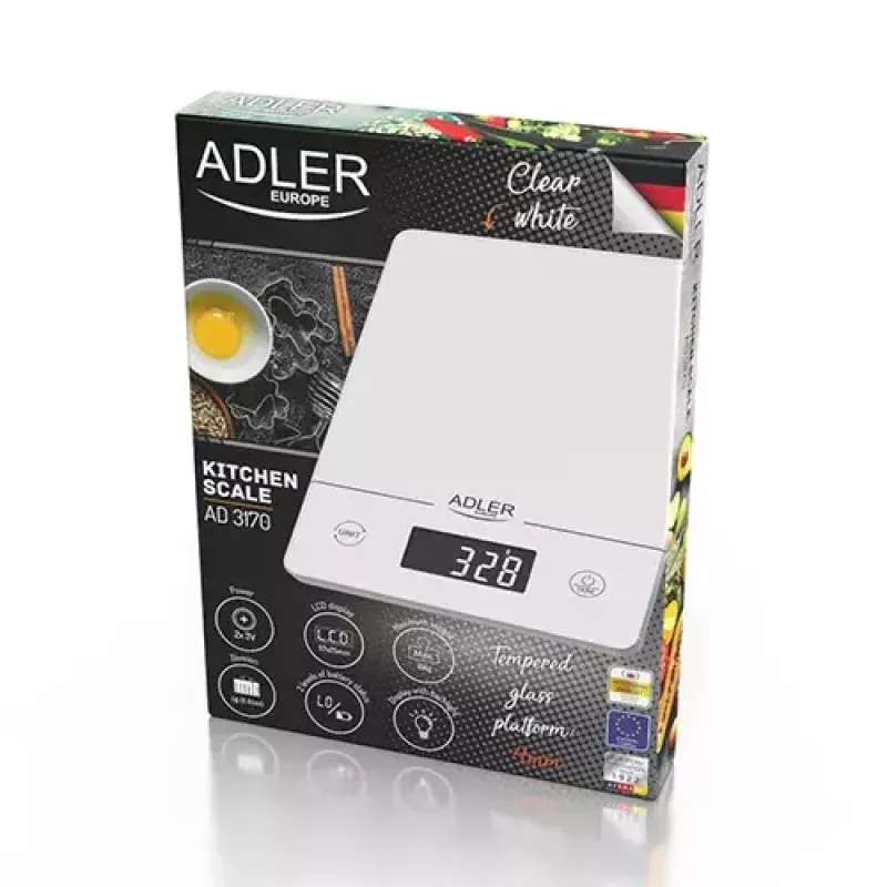 Elektronische Küchenwaage Adler AD 3170