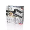 Handmixer Adler AD 4225 — 5 Geschwindigkeiten, Turbo, 300 W, Edelstahl/Silber-Schwarz, Rührbesen und Knethaken