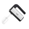 Handmixer Adler AD 4225 — 5 Geschwindigkeiten, Turbo, 300 W, Edelstahl/Silber-Schwarz, Rührbesen und Knethaken