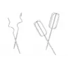 Handmixer Adler AD 4225 — 5 Geschwindigkeiten, Turbo, 300 W, Edelstahl/Silber-Schwarz, Rührbesen und Knethaken