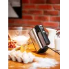 Handmixer Adler AD 4225 — 5 Geschwindigkeiten, Turbo, 300 W, Edelstahl/Silber-Schwarz, Rührbesen und Knethaken