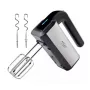 Handmixer Adler AD 4225 — 5 Geschwindigkeiten, Turbo, 300 W, Edelstahl/Silber-Schwarz, Rührbesen und Knethaken