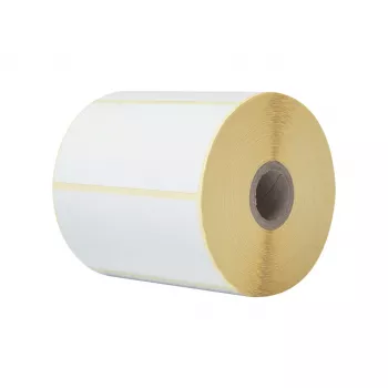 Brother BDE-1J050102-102 Druckeretiketten Weiß Selbstklebende Druckeretiketten