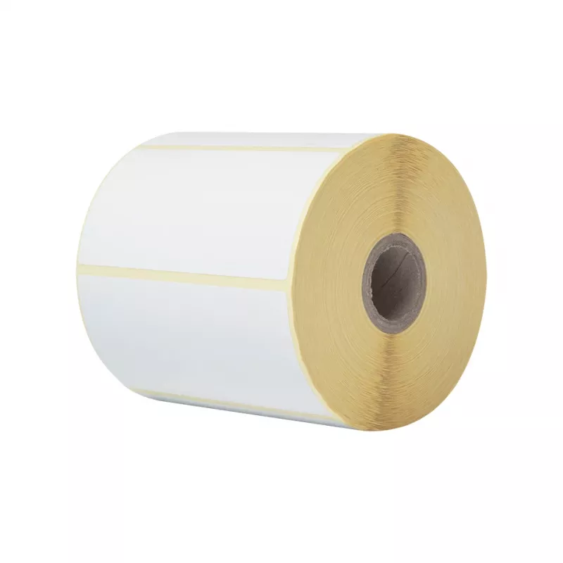 Brother BDE-1J050102-102 Druckeretiketten Weiß Selbstklebende Druckeretiketten