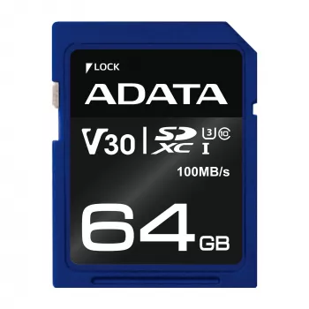 ADATA ASDX64GUI3V30S-R Speicherkarte 64 GB SDXC UHS-I Klasse 10