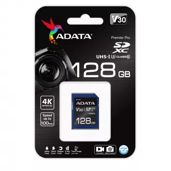 ADATA ASDX128GUI3V30S-R Speicherkarte 128 GB SDXC UHS-I Class 10