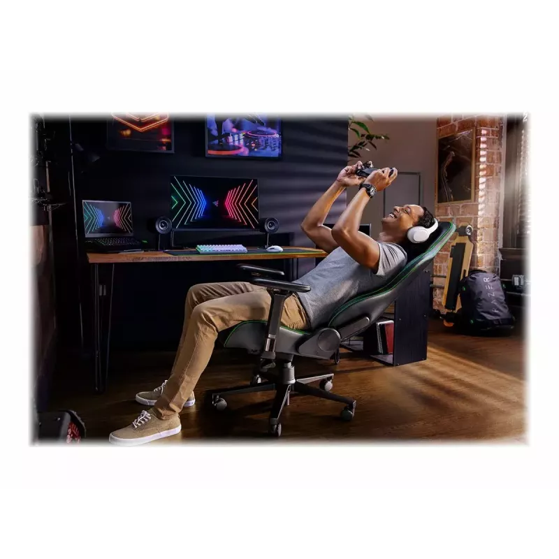 PC-Gaming-Stuhl Razer Enki mit Polstersitz Schwarz, 136 kg, 670x680x1380 mm