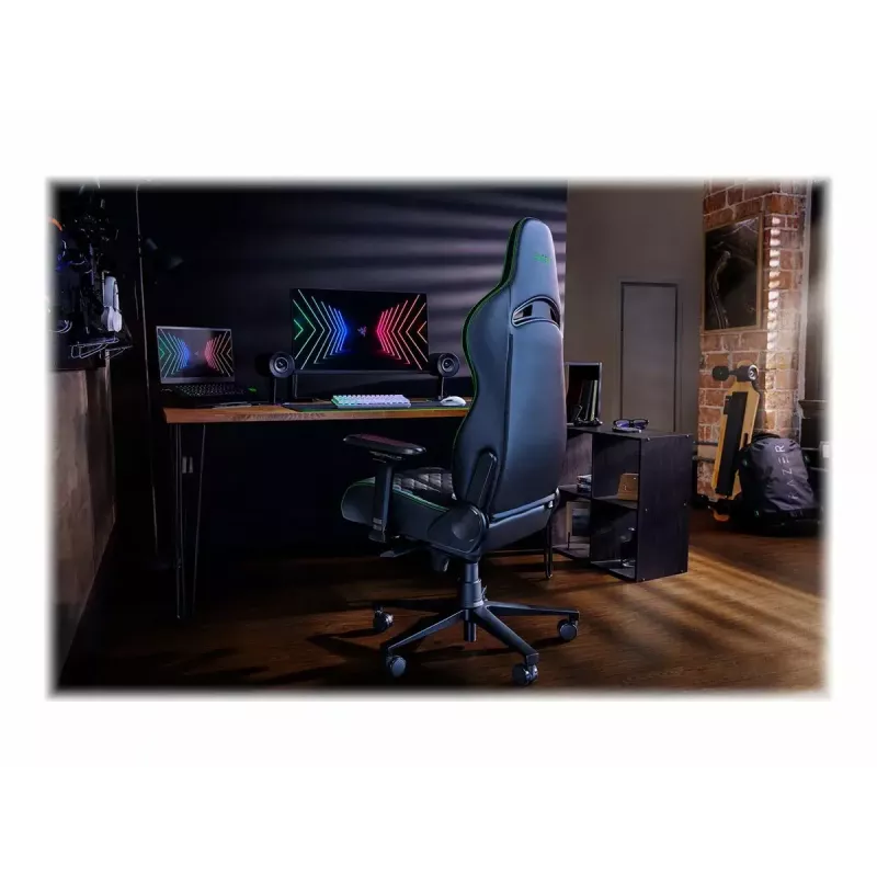 PC-Gaming-Stuhl Razer Enki mit Polstersitz Schwarz, 136 kg, 670x680x1380 mm
