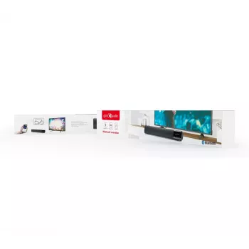 Tragbarer Stereo-Lautsprecher Gembird SPK-BT-BAR400-01
