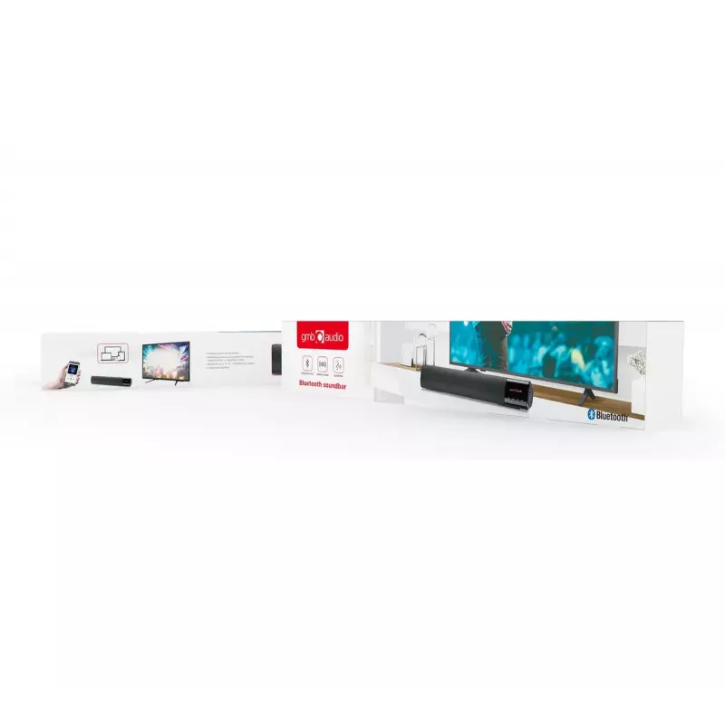 Tragbarer Stereo-Lautsprecher Gembird SPK-BT-BAR400-01