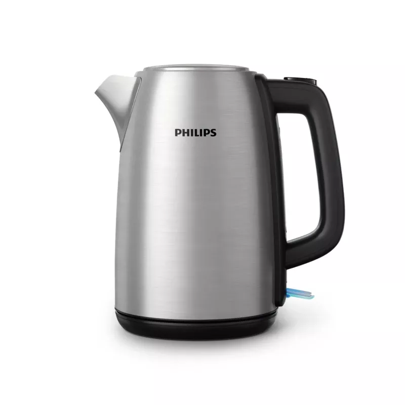 Philips Viva Collection HD9351/90 Wasserkocher, 1,7 L, 2020 W, Metall, Wasserstandsanzeige, kabellos, Filter