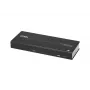 ATEN 4-Port True 4K at 60Hz (4:4:4), HDMI Splitter, HDMI, 4x HDMI, 4096 x 2160 Pixel, Schwarz, Metall, 4K Ultra HD