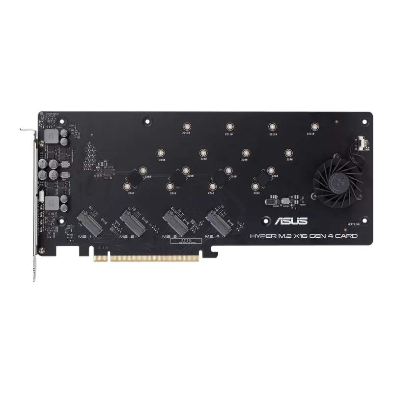 ASUS Hyper M.2 x16 Gen 4 Schnittstellenkarten/Adapter Intern