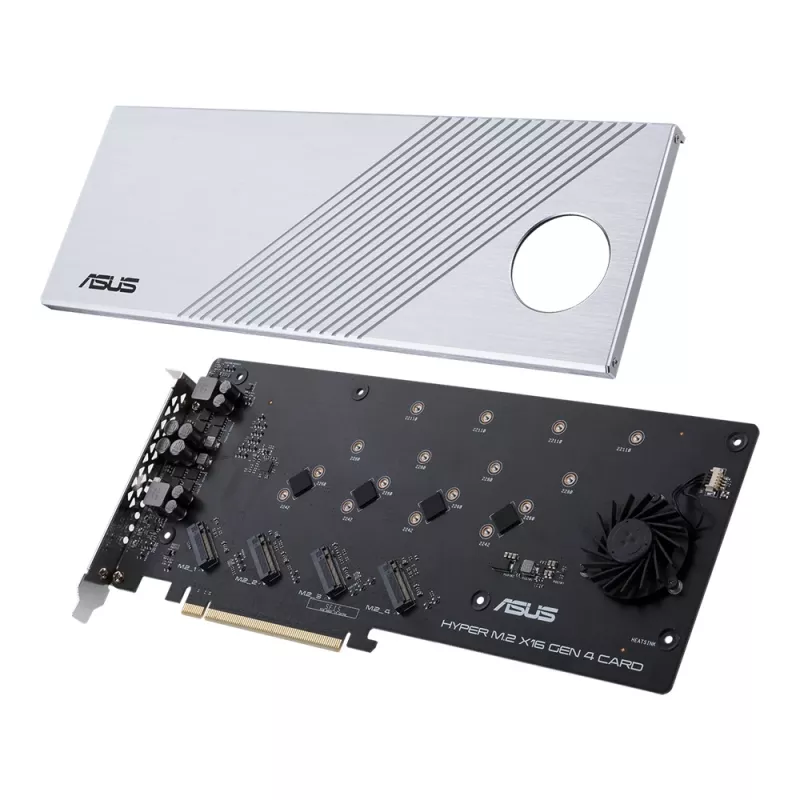 ASUS Hyper M.2 x16 Gen 4 Schnittstellenkarten/Adapter Intern