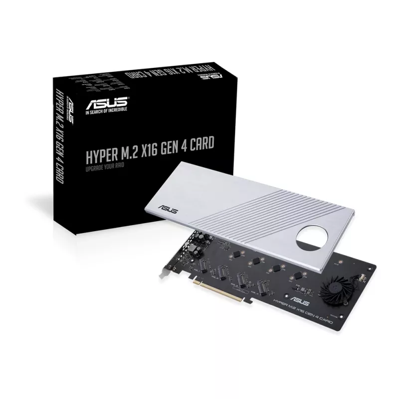 ASUS Hyper M.2 x16 Gen 4 Schnittstellenkarten/Adapter Intern