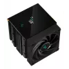 Luftkühler DeepCool AK620 12 cm, zwei 120-mm-Lüfter, 6 Heatpipes, TDP 260 W, PWM, FDB, Höhe 160 mm, schwarz