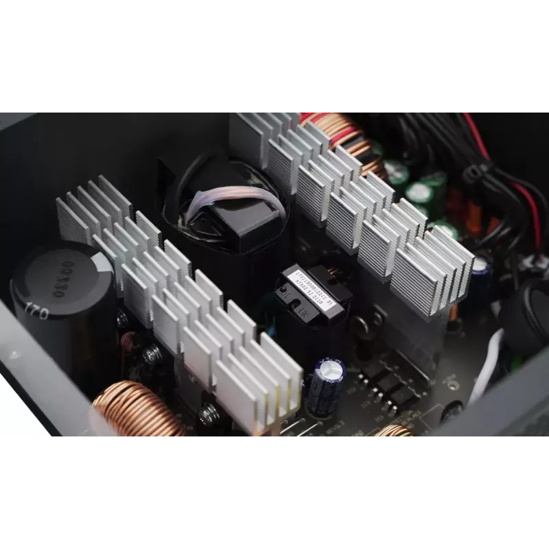 Netzteil DeepCool PF600 600 W, ATX 2.4, 80 PLUS, 48 A auf +12V, 120 mm Lüfter, nicht-modular