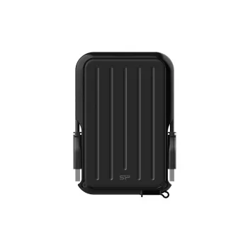 SILICON POWER Portable HDD USB 3.2 Gen 1 Armor - A66 1TB - Schwarz Moq-36