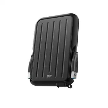 SILICON POWER Portable HDD USB 3.2 Gen 1 Armor - A66 1TB - Schwarz Moq-36