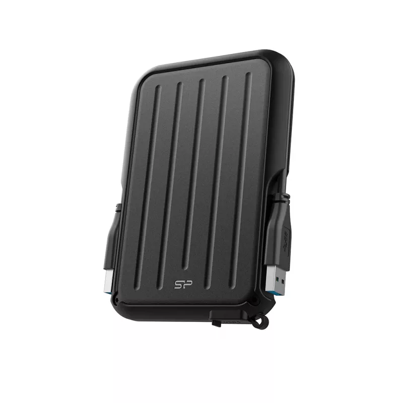 SILICON POWER Portable HDD USB 3.2 Gen 1 Armor - A66 1TB - Schwarz Moq-36