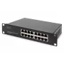 DIGITUS 16-Port Gigabit Ethernet Switch 10 Zoll unmanaged