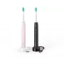 Philips Sonicare 3100 series 3100 series HX3675/15 2er-Pack schall-elektrische Zahnbürsten – Schwarz & Pink