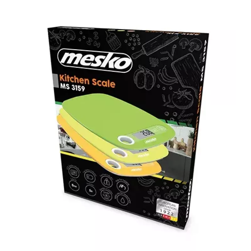Elektronische Küchenwaage Mesko Home MS 3159y